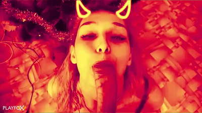Devilish hottie vin foutu vrèman bon epi vin kom sou bourik li